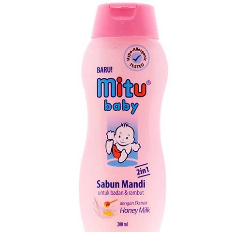 MITU BABY SBN MANDI 2IN1 BTL200ML